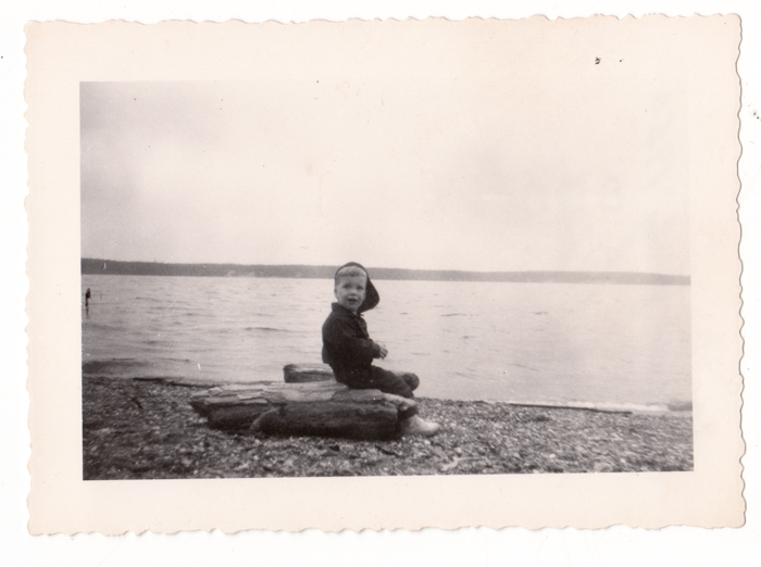 The Author at Smokey Point Puget Sound 1950